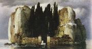 Arnold Bocklin the lsland of the dead oil painting artist